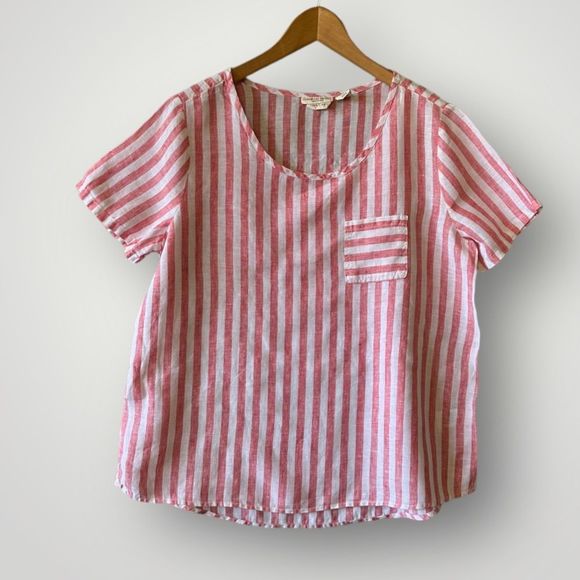Christian Siriano Tops - 5 for $35 christian siriano Top Blouse Shirt Pure Linen Women Size M